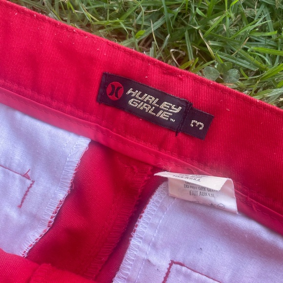 Y2K McBling Vintage Hurley Girlie Canvas Twill Blend Mid Rise Straight Jean 3 - Picture 2 of 9